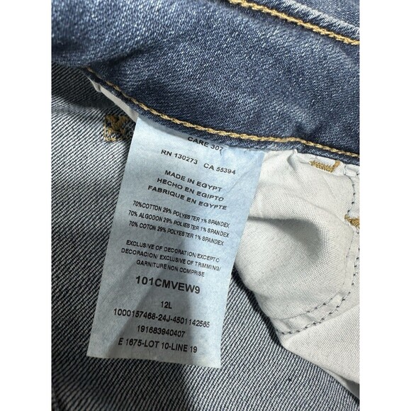 Women’s Lee Cleric Jeans Size 12L Blue Boot Cut Jeans - Picture 5 of 10